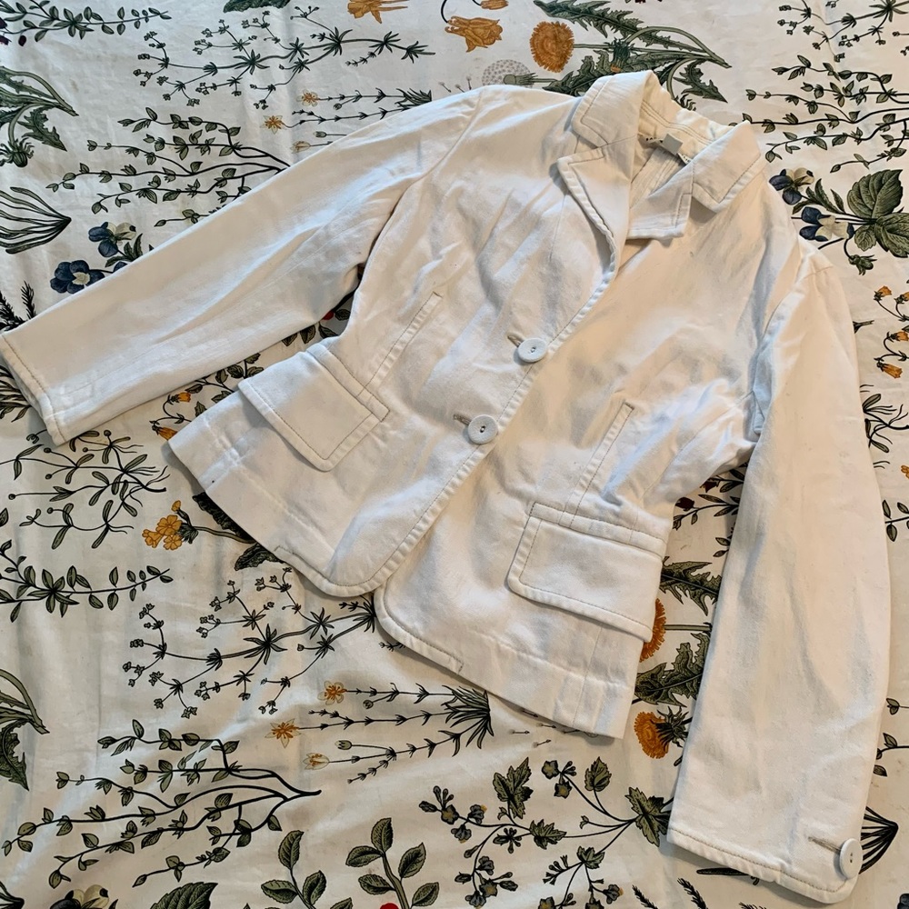 BANANA REPUBLIC WHITE JACKET